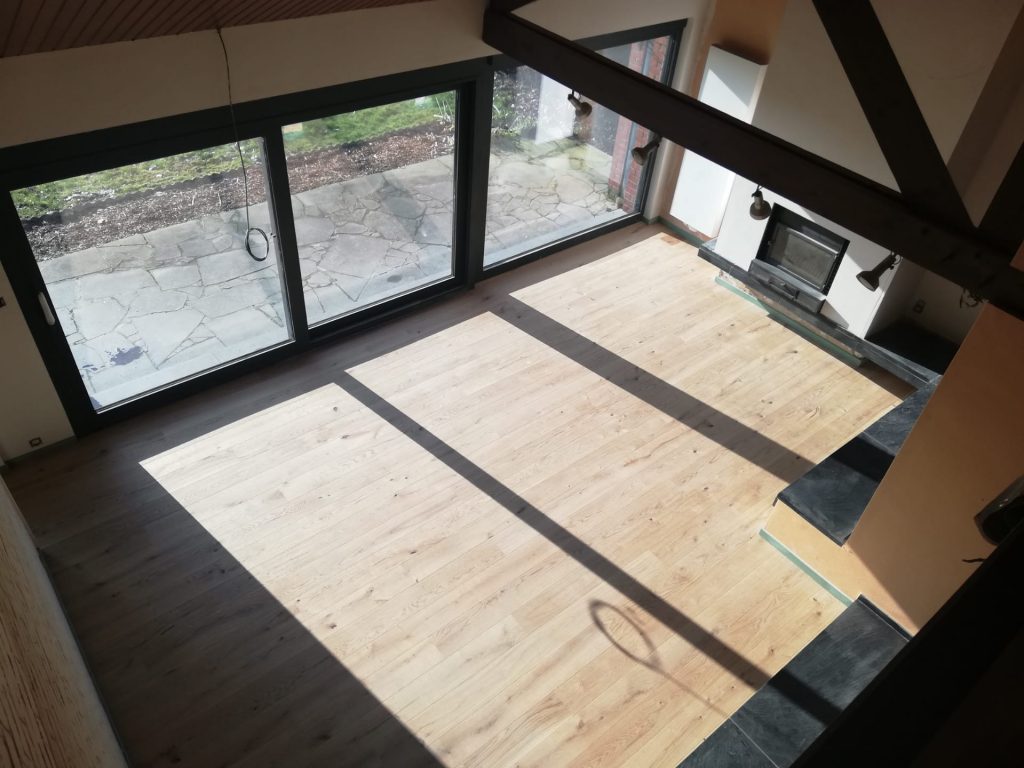Pose de parquet en bois par MD Menuiserie